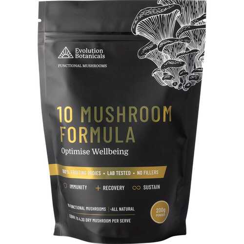 Organic 10 Mushroom Formula 200g
