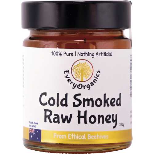 Cold Smoked Raw Honey 375g