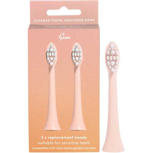 Electric Toothbrush Replacement Heads - Watermelon x2