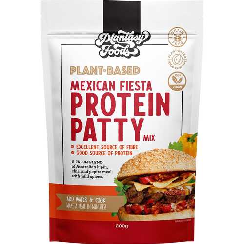 Plant Based Protein Patty Mix - Mexican 200g
