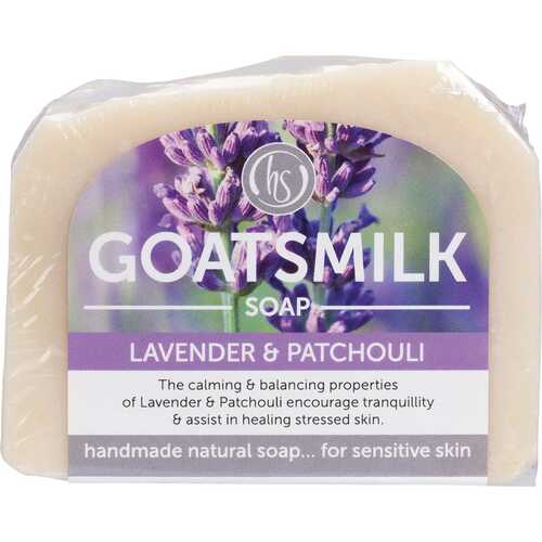 Lavender & Patchouli Goat's Milk Soap 140g
