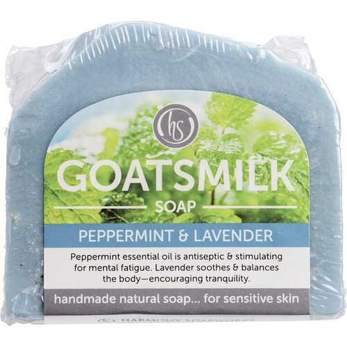 Peppermint & Lavender Goat's Milk Soap 140g