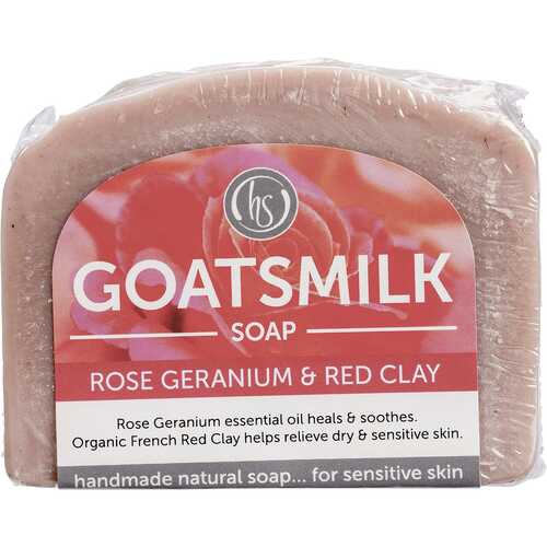 Rose Geranium Goat's Milk Soap 140g