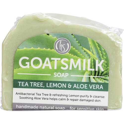 Tea Tree & Lemon Goat's Milk Soap 140g