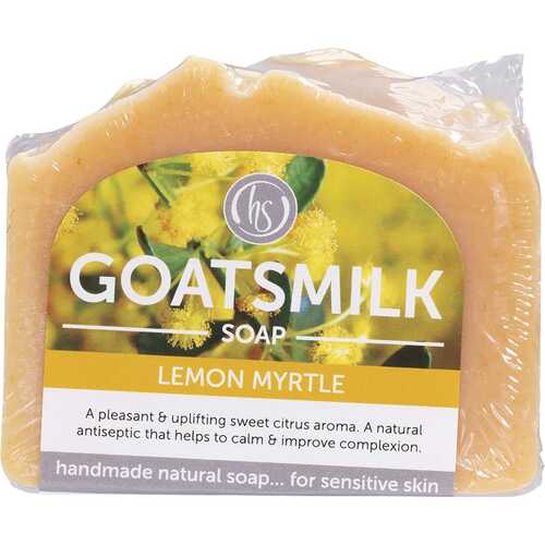 Lemon Myrtle Goat's Milk Soap 140g