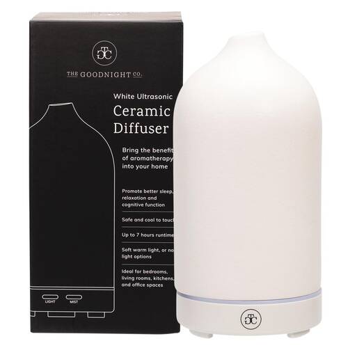 Ceramic Essential Oil Diffuser - White