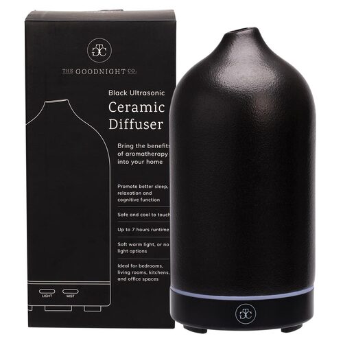 Ceramic Essential Oil Diffuser - Black
