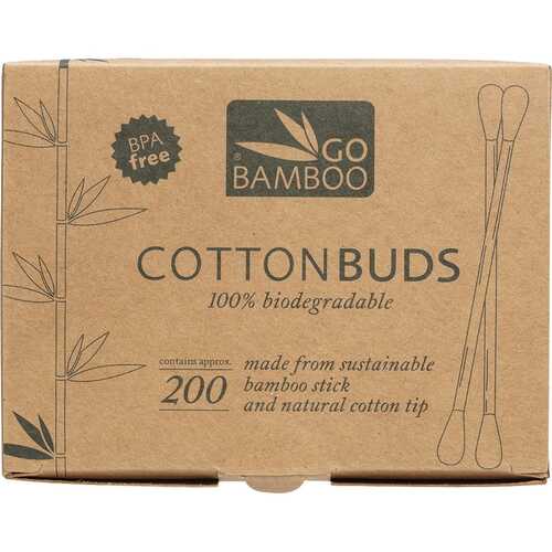 Natural Cotton Buds x200