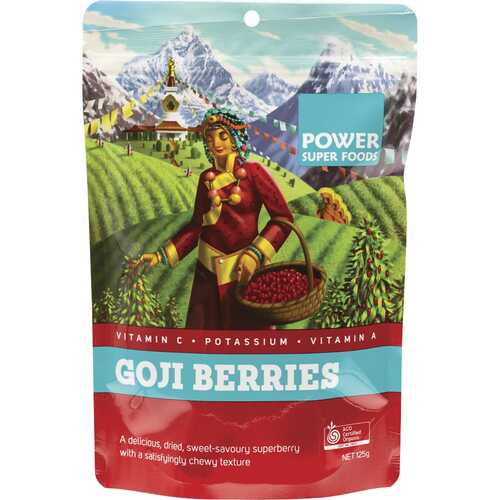 Organic Goji Berries 125g