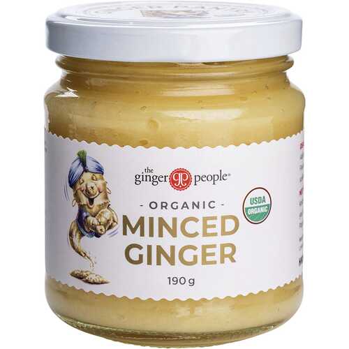 Organic Minced Ginger (12x190g)