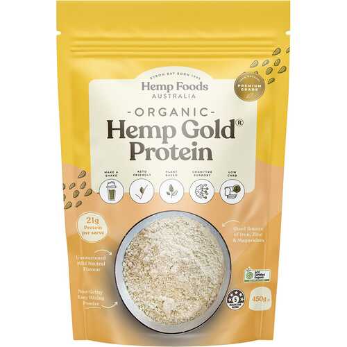 Organic Hemp Gold Protein 450g