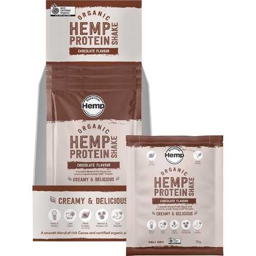 Organic Hemp Protein - Chocolate (7x35g)