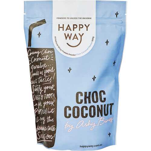 Ashy Bines Whey Protein Powder - Choc Coconut 500g