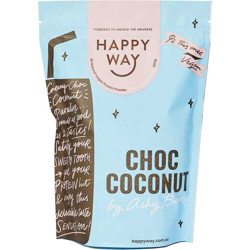 Ashy Bines Vegan Protein Powder - Choc Coconut 500g