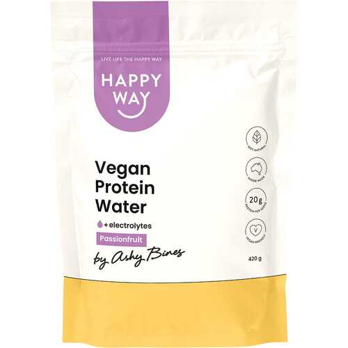 Ashy Bines Vegan Protein Water - Passionfruit 420g
