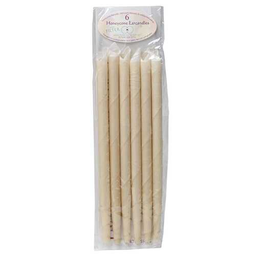 Pure Beeswax Ear Candles (+Filter) x6