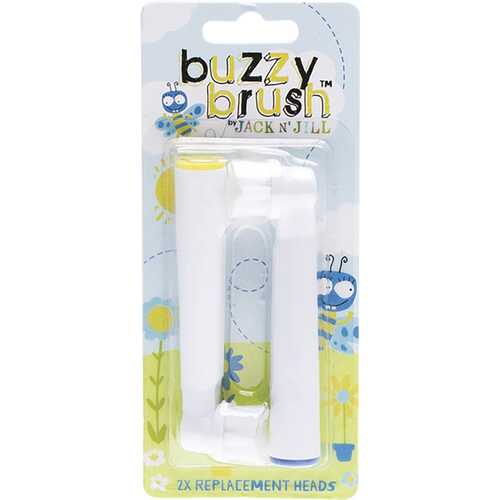 Buzzy Brush Replacement Heads (Twin Pack)