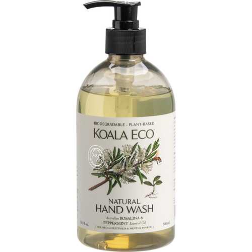Natural Hand Wash - Rosalina & Peppermint 500ml