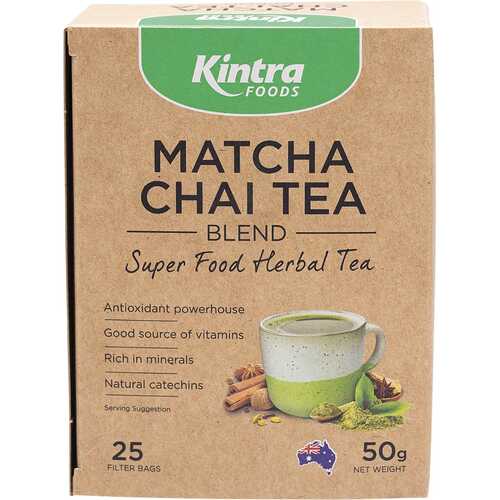 Natural Matcha Chai Tea 50g