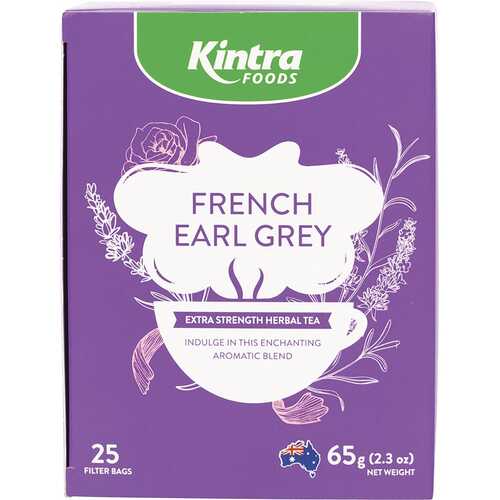 French Earl Grey Herbal Tea Bags x25