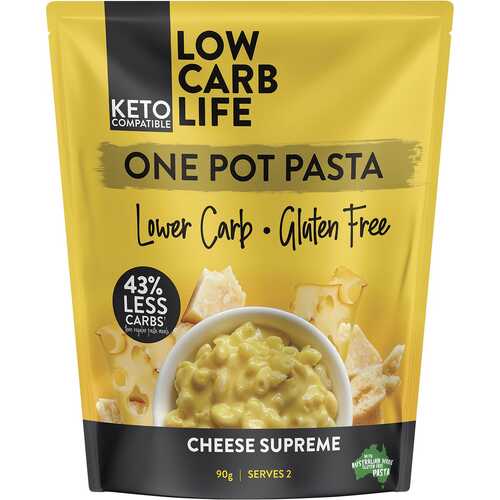 Cheese Supreme Keto One Pot Pasta (10x90g)