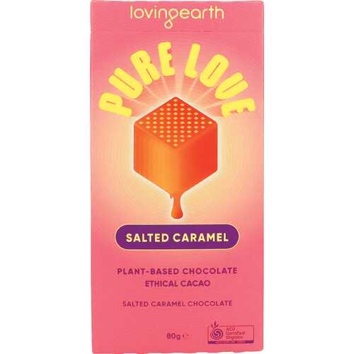 Organic Salted Caramel Chocolate (11x80g)