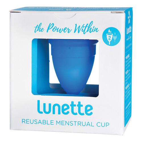 Reusable Menstrual Cup (Model 2) - Blue