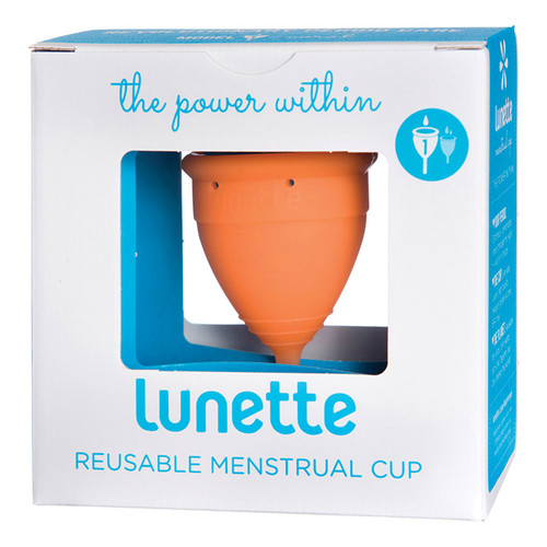 Reusable Menstrual Cup (Model 1) - Orange