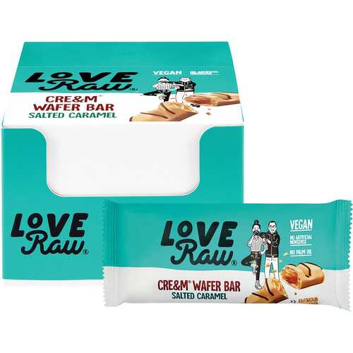 Salted Caramel Cre&m Wafer Bars (12x45g)
