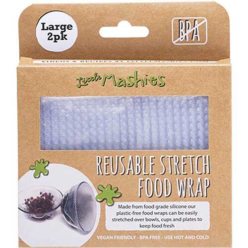 Reusable Stretch Food Wrap - Large x2