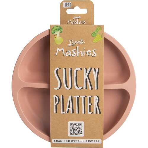 Silicone Sucky Platter - Blush Pink