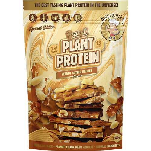 PB Brittle Peanut Plant Protein 520g