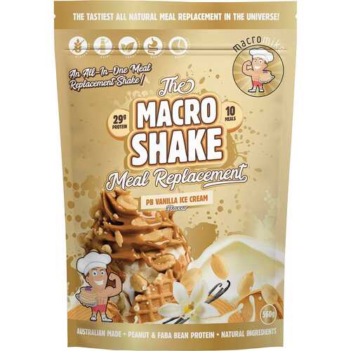 PB Vanilla Macro Shake Meal Replacement 560g