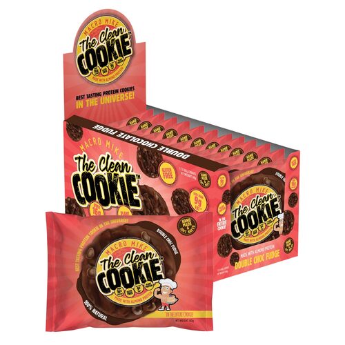 The Clean Cookie - Double Choc Fudge (12x60g)