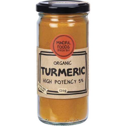 High Potency Organic Turmeric 120g