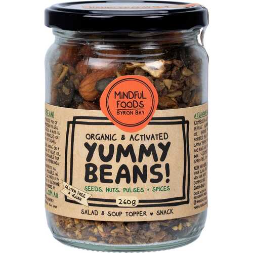 Organic & Activated Yummy Beans 260g