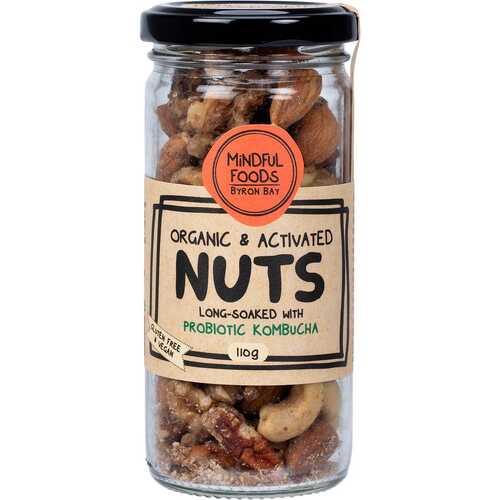 Organic & Activated Mixed Nuts 110g