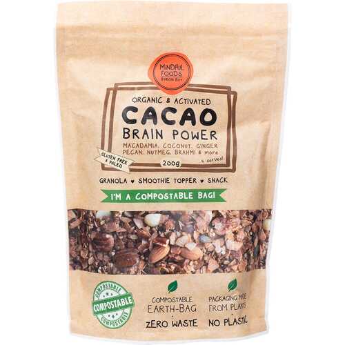 Organic & Activated Cacao Brain Power 200g