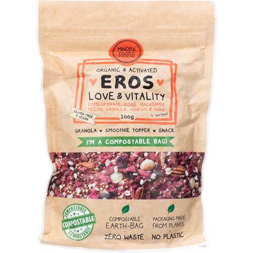 Organic & Activated Eros Love & Vitality Granola 200g