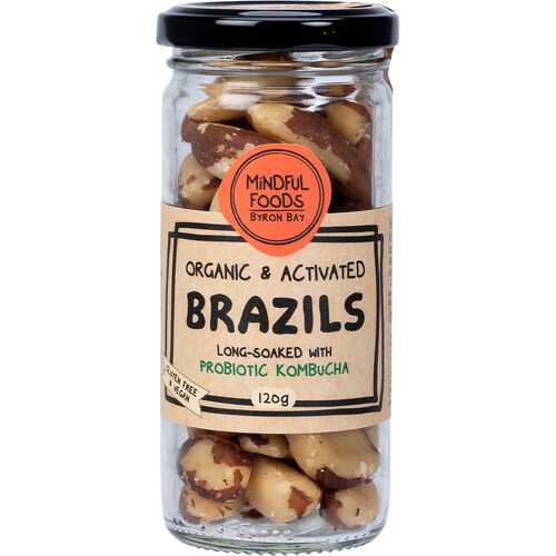 Organic & Activated Brazil Nuts 120g