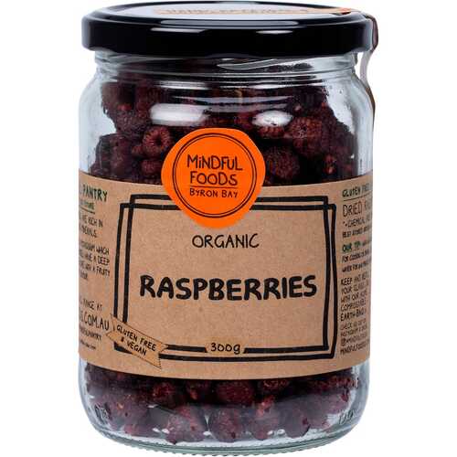 Organic Raspberries 300g