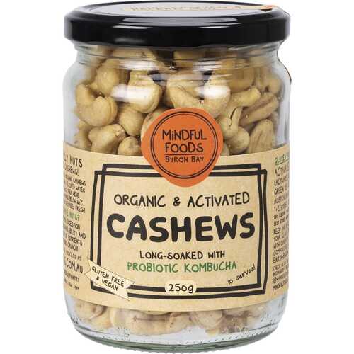 Organic & Activated Cashews 250g