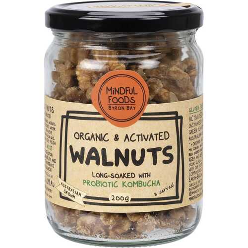 Organic & Activated Walnuts 200g
