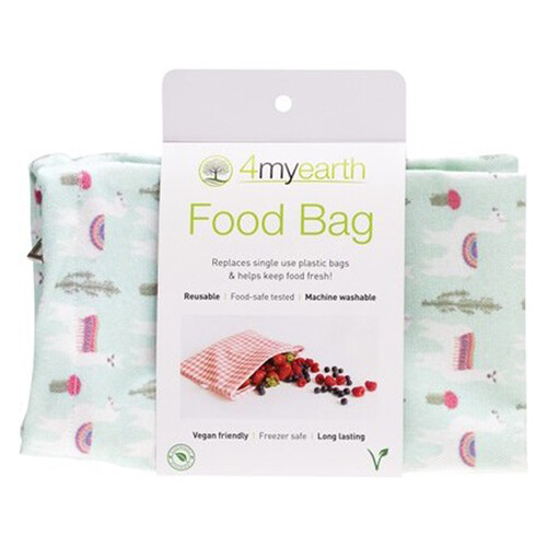 Reusable Food Bag - Llamas