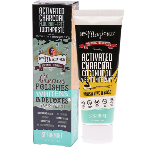 Charcoal Whitening Toothpaste - Spearmint 113g