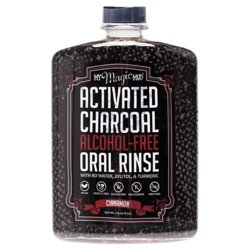 Charcoal Oral Rinse - Cinnamon 420ml