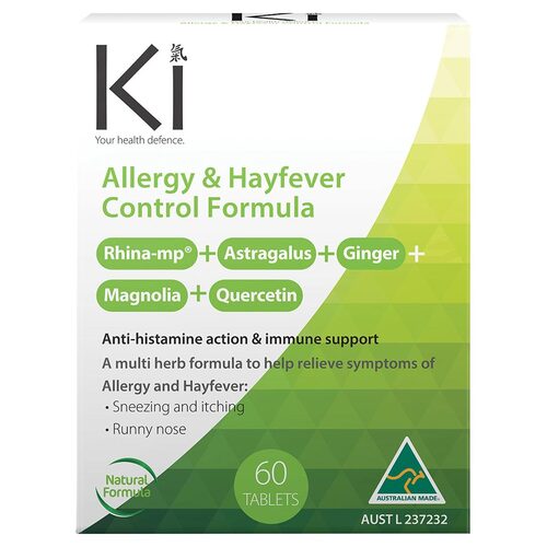 Ki Natural Allergy & Hayfever Tablets x60