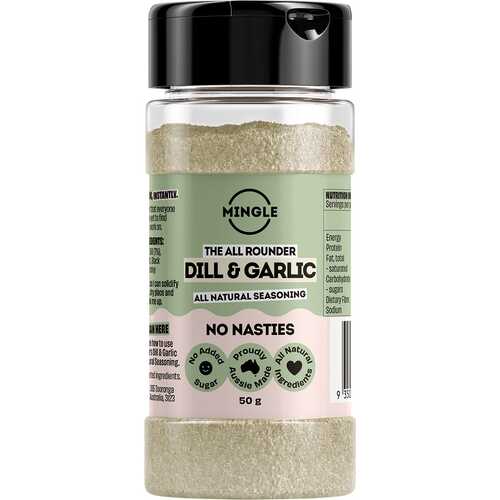 Natural Seasoning Blend - Dill & Garlic (10x50g)