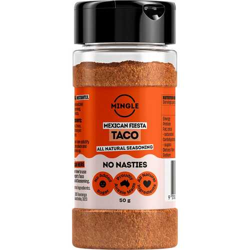 Natural Seasoning Blend - Spicy Mexican (10x50g)