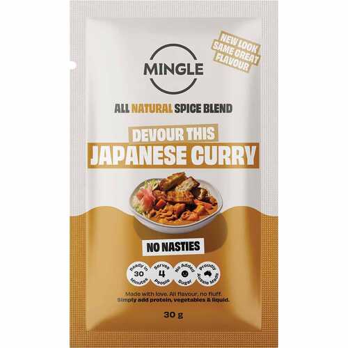 Natural Seasoning Blend - Japanese Curry (12x30g)